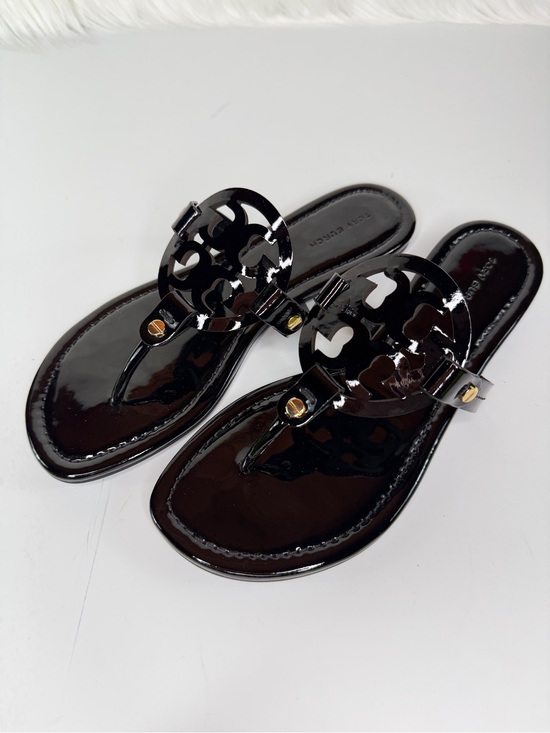 Tory Burch Shoes - Tory Burch Women’s Patent Leather Miller Sandal - Black